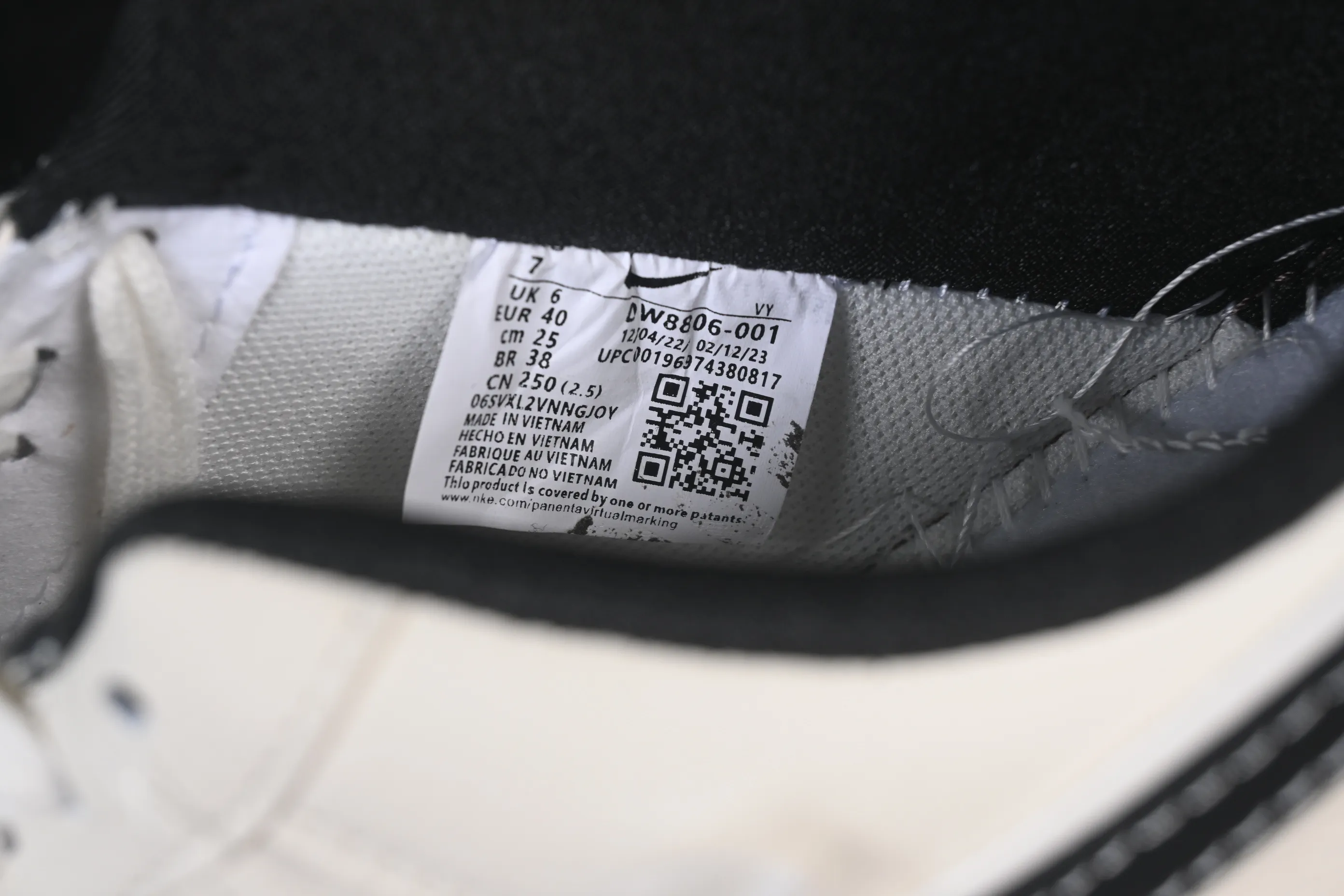 All Categories Nk Air Force 1 Air Force Series Nk Air Force 1 Low Air Force Low Nike Air Force 1'07 Low Beige White Black Contrast Color Air Force One Low Casual Sneakers DW8806-001